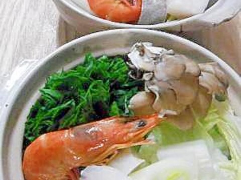 一人土鍋で簡単!タラ鍋♪